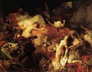 Eugene Delacroix The Death of Sardanapalus USA oil painting reproduction
